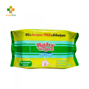 Unicare Baby Wipes 80 + 4 wipes