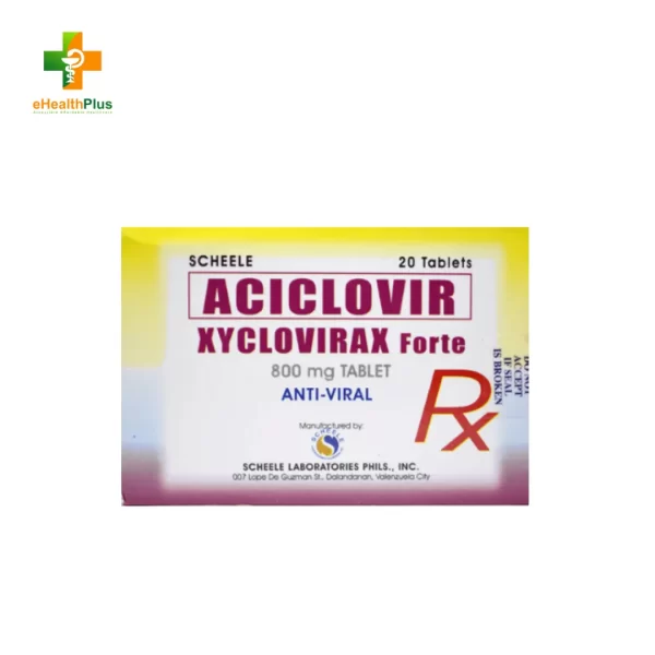 Xyclovirax forte 800mg