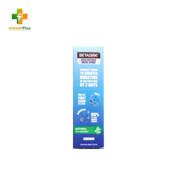 Betadine Cold Defense Nasal Spray