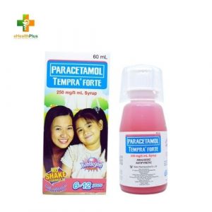 Tempra Forte Syrup (6-12 years) Bubblegum Flavor