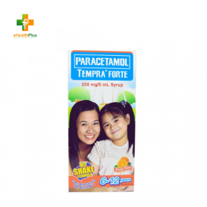 Tempra Forte Syrup (6-12 years) Orange Flavor 30ml