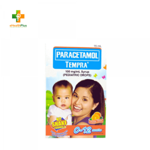 Tempra Syrup (Pediatric Drops) (0-2 years) Orange Flavor 15ml