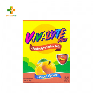 Vivalyte Plus Electrolyte Drink Mix with Zinc Orange Flavor