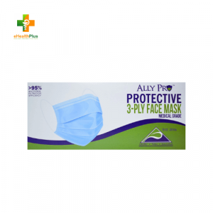 Ally Pro Medical Grade Protective 3-Ply Facemask
