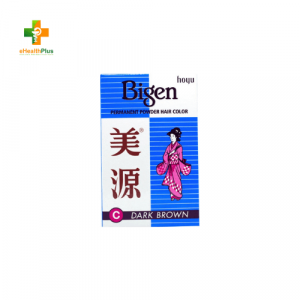 Bigen Permanent Powder Hair Color DARK BROWN