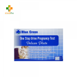 Blue Cross One Step Urine Pregnancy Test Deluxe Plate