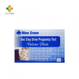 Blue Cross One Step Urine Pregnancy Test Deluxe Plate