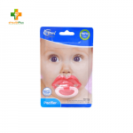 Coral Babies Lips Pacifier
