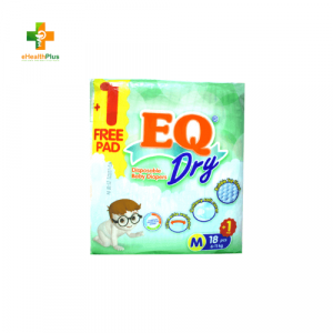 EQ Dry Disposable Baby Diapers MEDIUM (6-11kg)