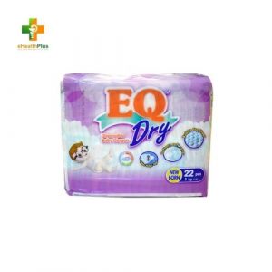 EQ Dry Disposable Baby Diapers New Born (5kg)