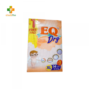 EQ Dry Disposable Baby Diapers XL (12-16kg)