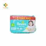 Pampers Baby-Dry Disposable Diaper LARGE