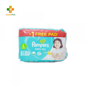 Pampers Baby-Dry Disposable Diaper LARGE