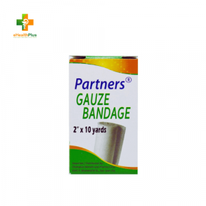 Partners Gauze Bandage 2 inch x 10 yards
