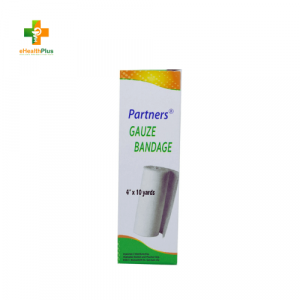 Partners Gauze Bandage 4 inch x 10 yards