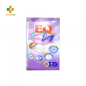 EQ Dry Disposable Baby Diapers New Born (5kg)