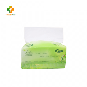 Vinka Light Tea Fragrance Tissues 3 Layers (Native Wood Pulp)