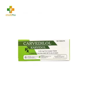 Carvedilol 6.25mg