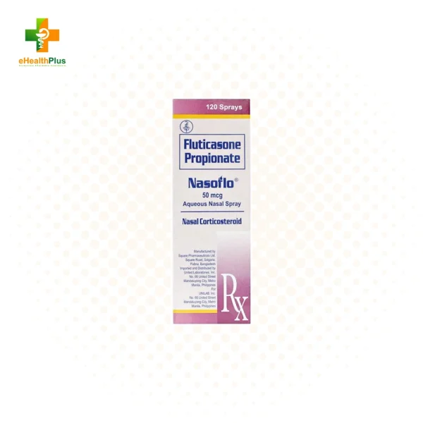 Nasoflo (Fluticasone) 50mcg Nasal Spray 120 Sprays