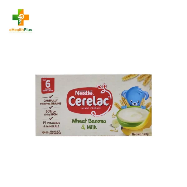 Cerelac Wheat Banana & Milk 120g