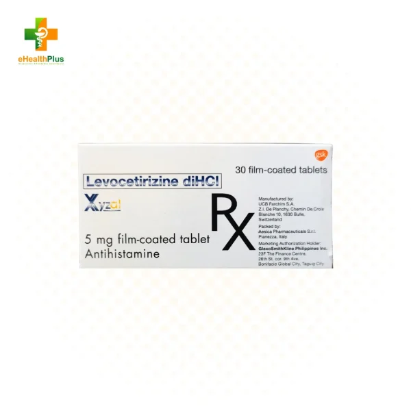 Xyzal 5mg tablet