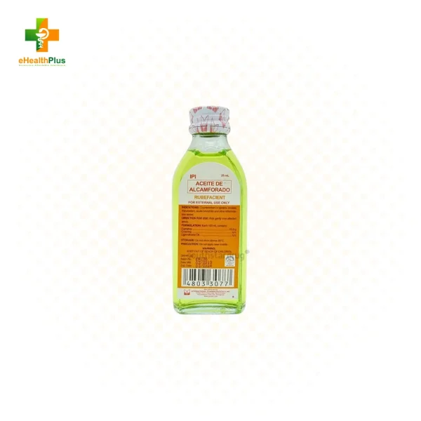 Aceite De Alcamforado 25mL