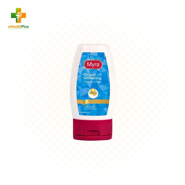 Myra Classic Whitening Vitamin Lotion (Blue) 50mL