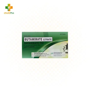 Saphmirate (Butamirate) 50mg Sustained-Release Tablet