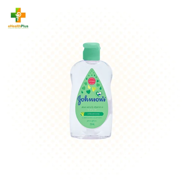 Johnson's Baby Oil Aloe Vera 25mL