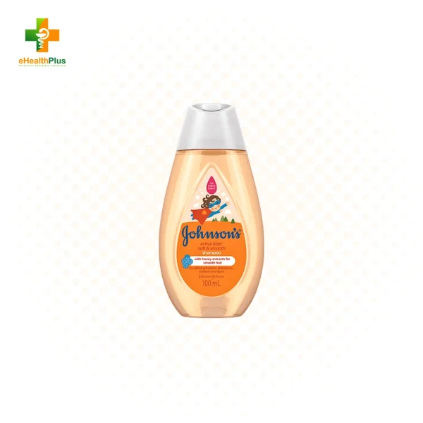 Johnson's Baby Shampoo Active Soft & Smooth 100mL