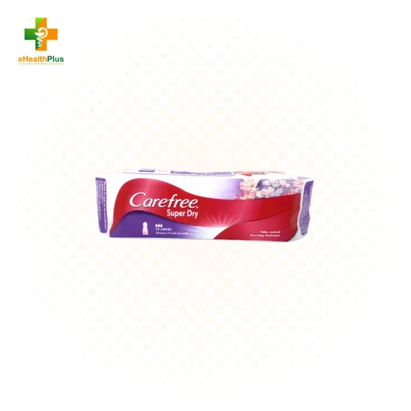 Carefree Pantyliners Super Dry 15's