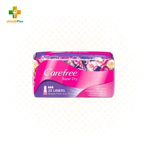 Carefree Pantyliners Super Dry Long 20's