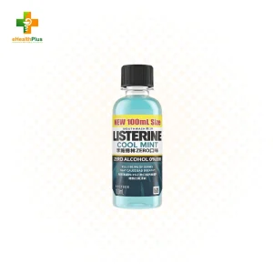Listerine Mouthwash Zero Alcohol Cool Mint 100mL