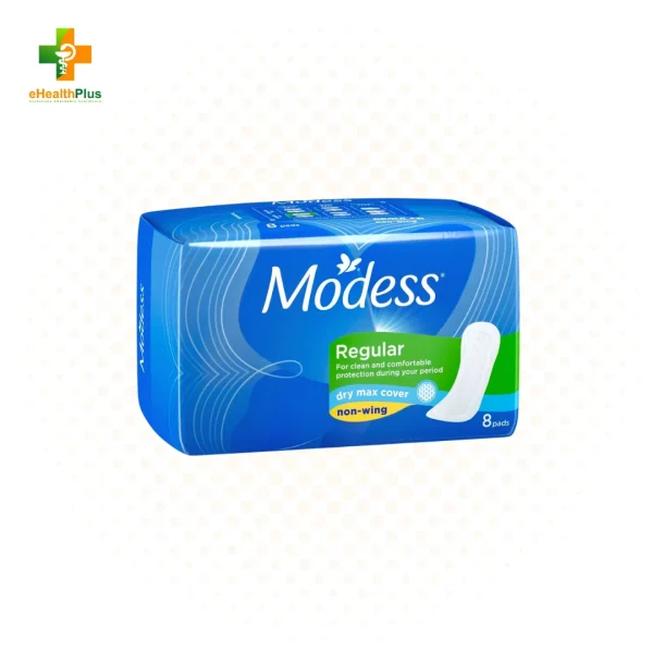 MODESS Dry Max Cover Non-Wings 8's