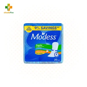 MODESS Regular Non-Wings 20's
