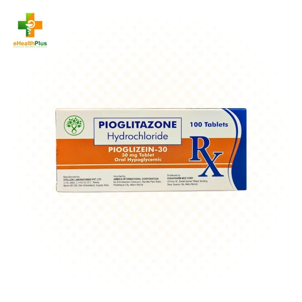 Pioglitazone (Pioglizein) 30mg Tablet