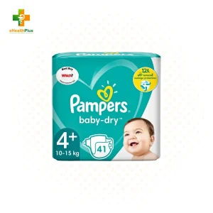 Pampers Baby-Dry Disposable Diaper LARGE 4's