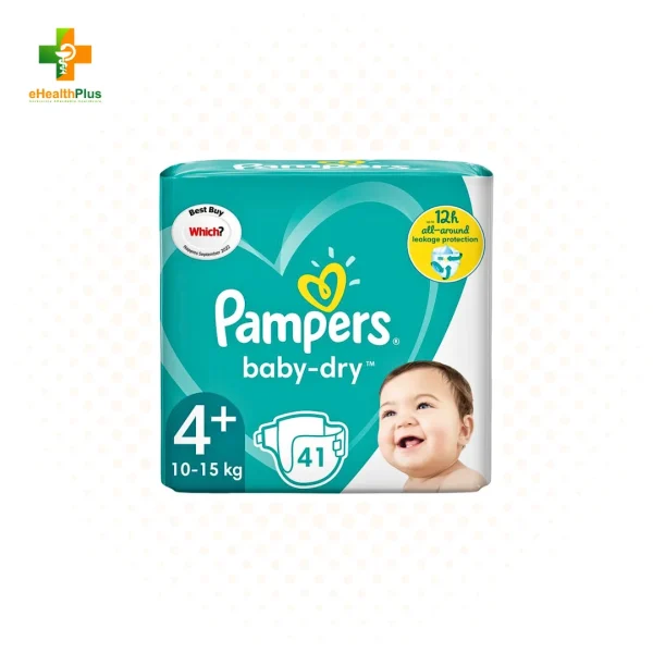 Pampers Baby-Dry Disposable Diaper LARGE 4's