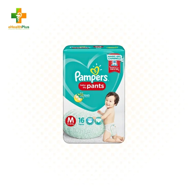 Pampers Baby-Dry Pants MEDIUM 16's
