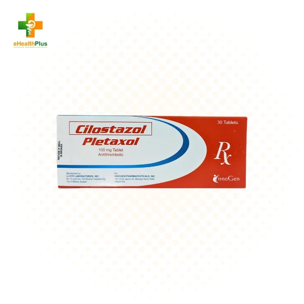 PLETAXOL (Cilostazol) 100mg Tablet