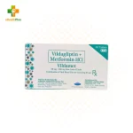 VILDAMET (Vildagliptin + Metformin) 50mg/500mg Tablet