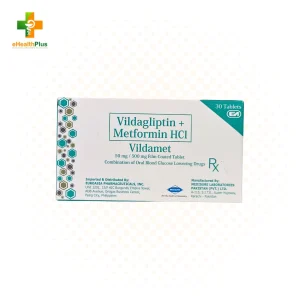 VILDAMET (Vildagliptin + Metformin) 50mg/500mg Tablet