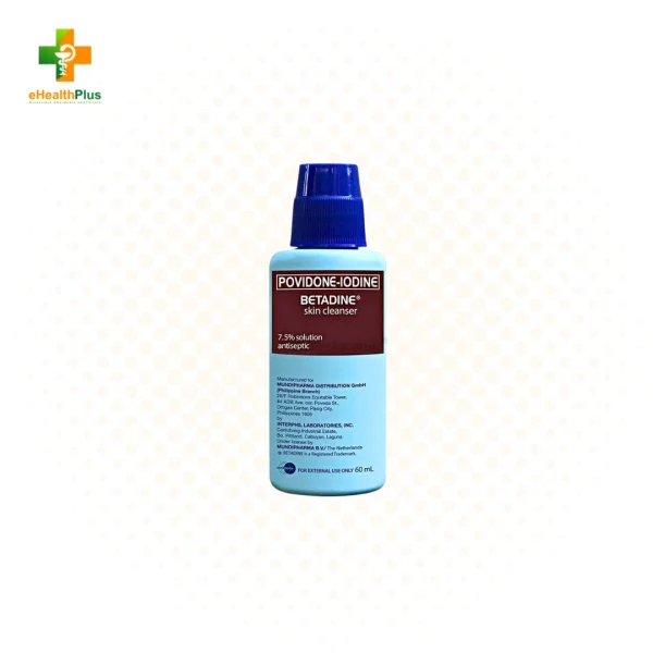 BETADINE Skin Cleanser Solution 7.5% 60mL