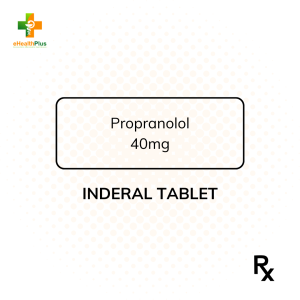 INDERAL (Propranolol) 40mg Tablet