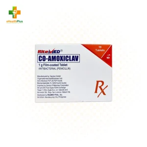 RiteMed Co-amoxiclav 1g Tablet