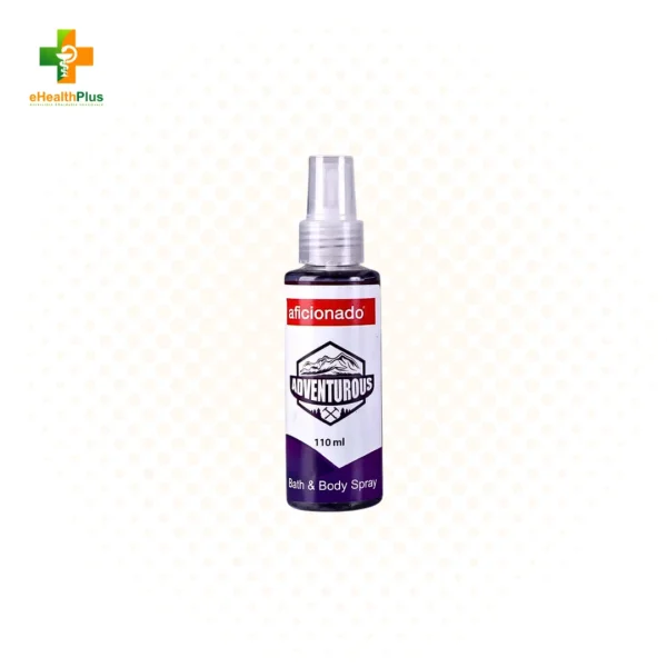 Aficionado Adventurous Body Spray 110mL (Violet)