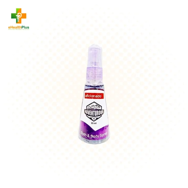 Aficionado Adventurous Body Spray 55mL (Violet)