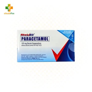 RiteMed Paracetamol 125mg Rectal Suppository