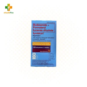 SYMBICORT (Budesonide + Formoterol) 160mcg/4.5mcg Rapihaler