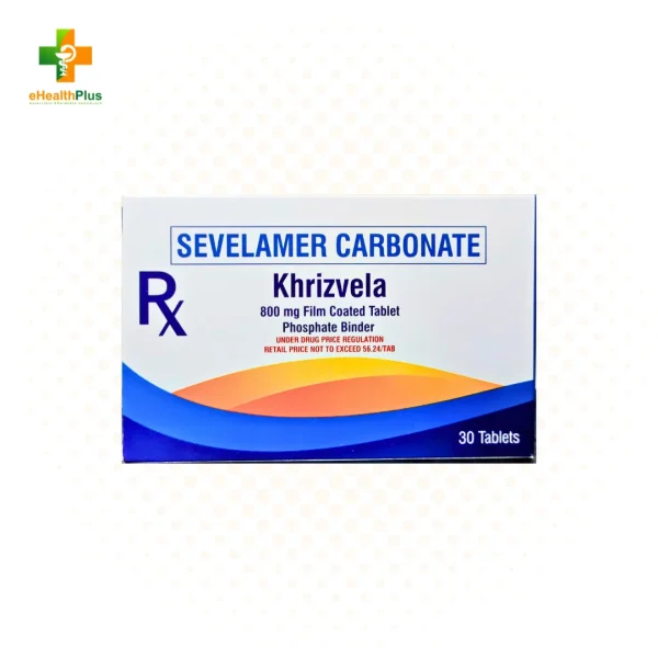 KHRIZVELA (Sevelamer) 800mg
